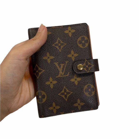 Louis Vuitton LV Diary Cover Agenda PM Browns Monogram 033167M - Picture 8 of 11